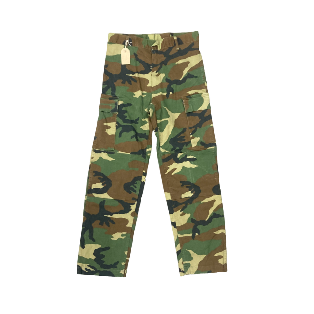 Italian Army Combat Trousers Woodland Camo Roma 90 [LA16]