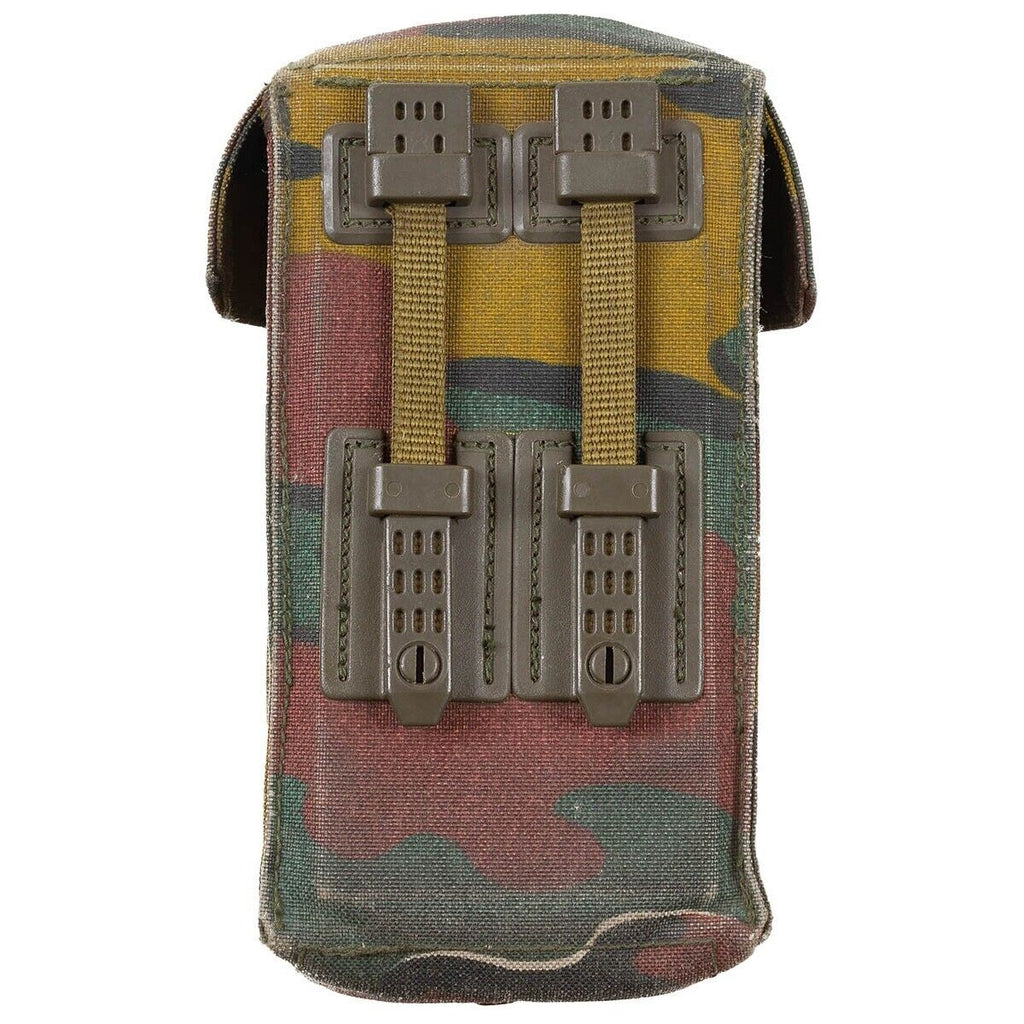 Belgian Army Jigsaw Camo Double Ammo Pouch – Pools Surplus Stores