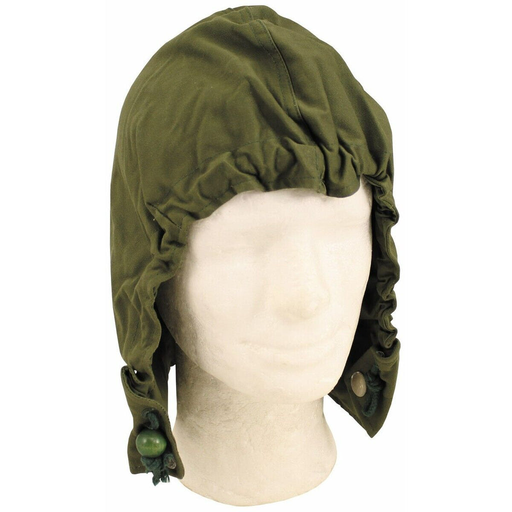 Attatchable British Army 1950-Pattern Smock Hood Olive Green with drawstrings 
