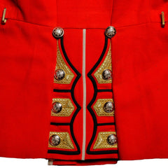 British Army Scots Guards Bandsman Sergeant Ceremonial Tunic - Size 39