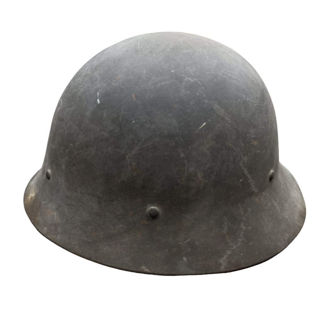 Swedish M26 Steel Helmet Winter War Size 69/Medium Crown Stamp pre-1942 [JS01]