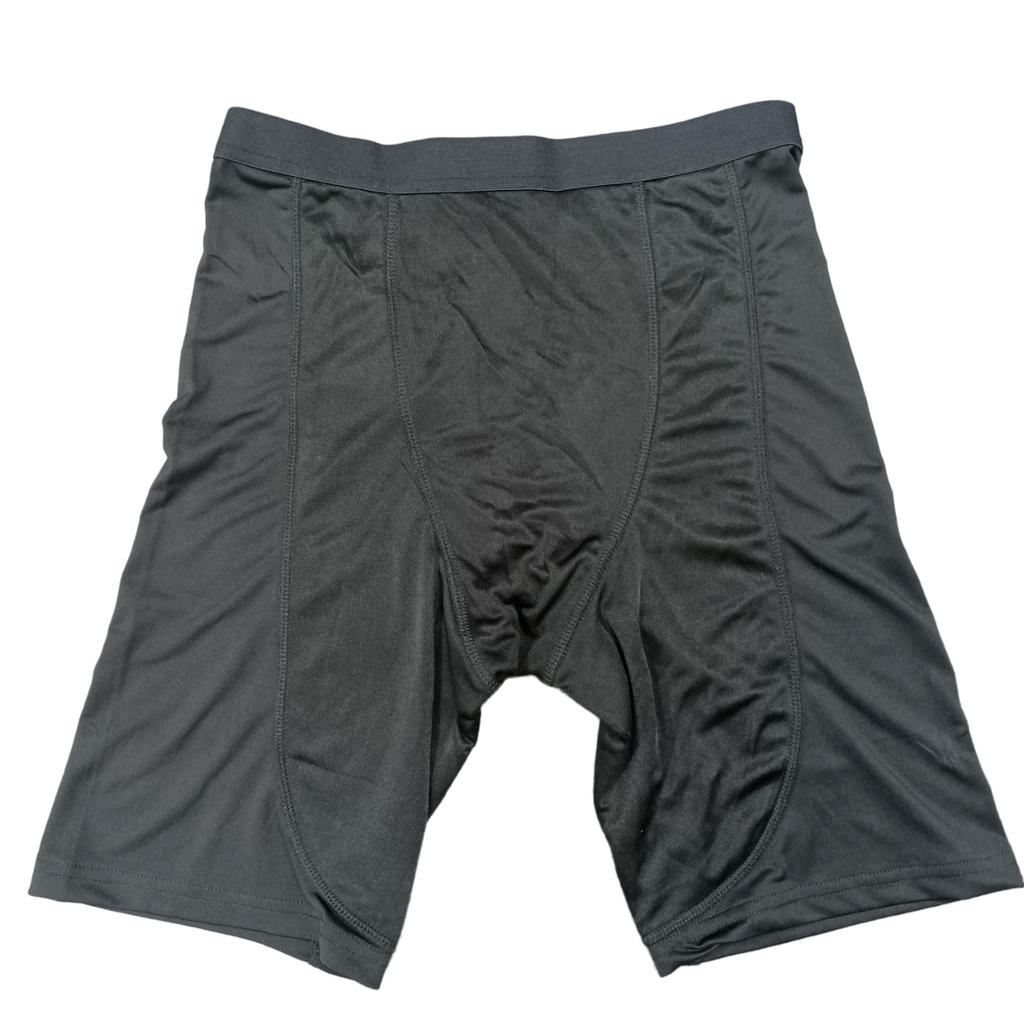 British Army Black Drawers / Underwear - Anti-microbial treated fabric and 100% silk