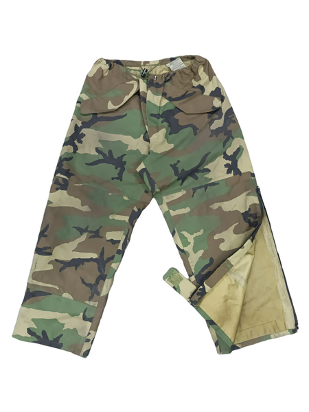 US Army Waterproof Goretex Woodland Trousers – Pools Surplus