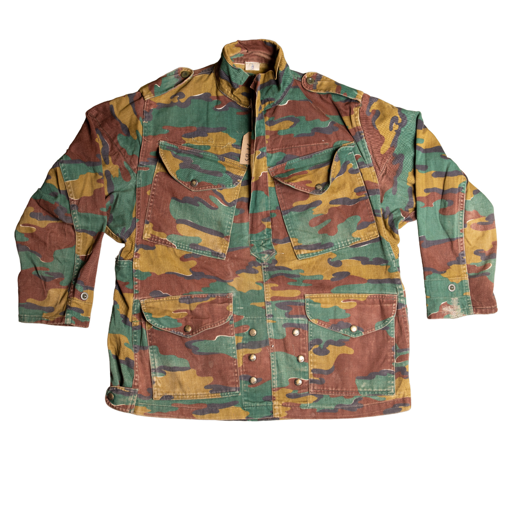 Belgian Army M56 Jacket Airbourne Para Smock Jigsaw Camo MED-REG [SB16]