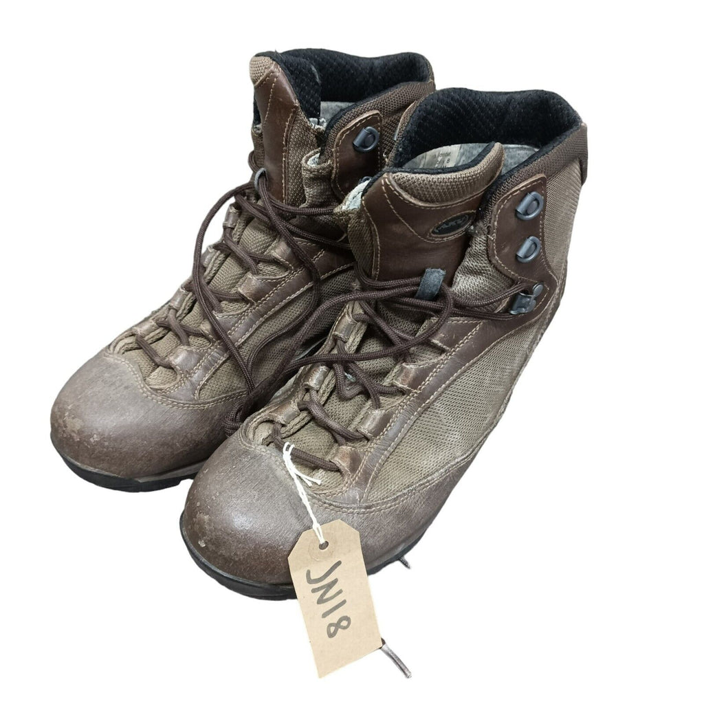 AKU Pilgrim High Liability Brown Combat Boots Vibram Goretex - UK Size 9M [JN18]