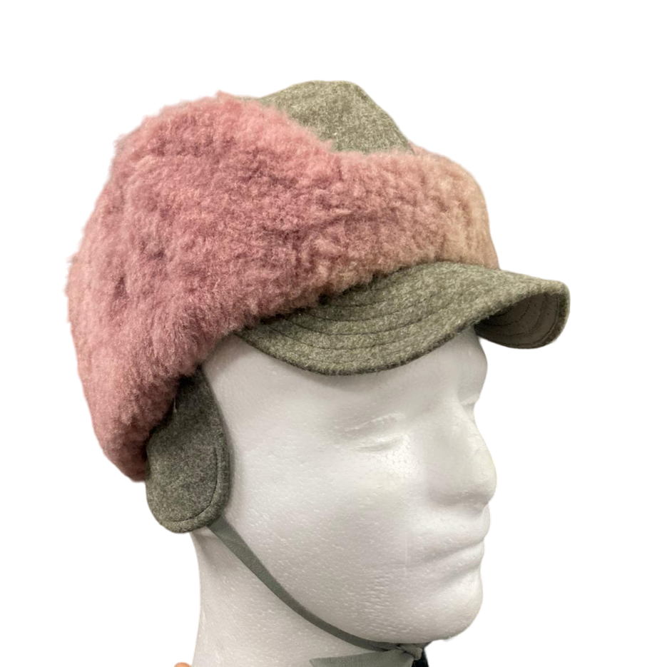 Army hat with ear top flaps