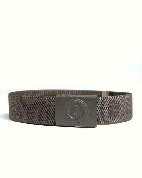East German NVA Grey Webbing Belt