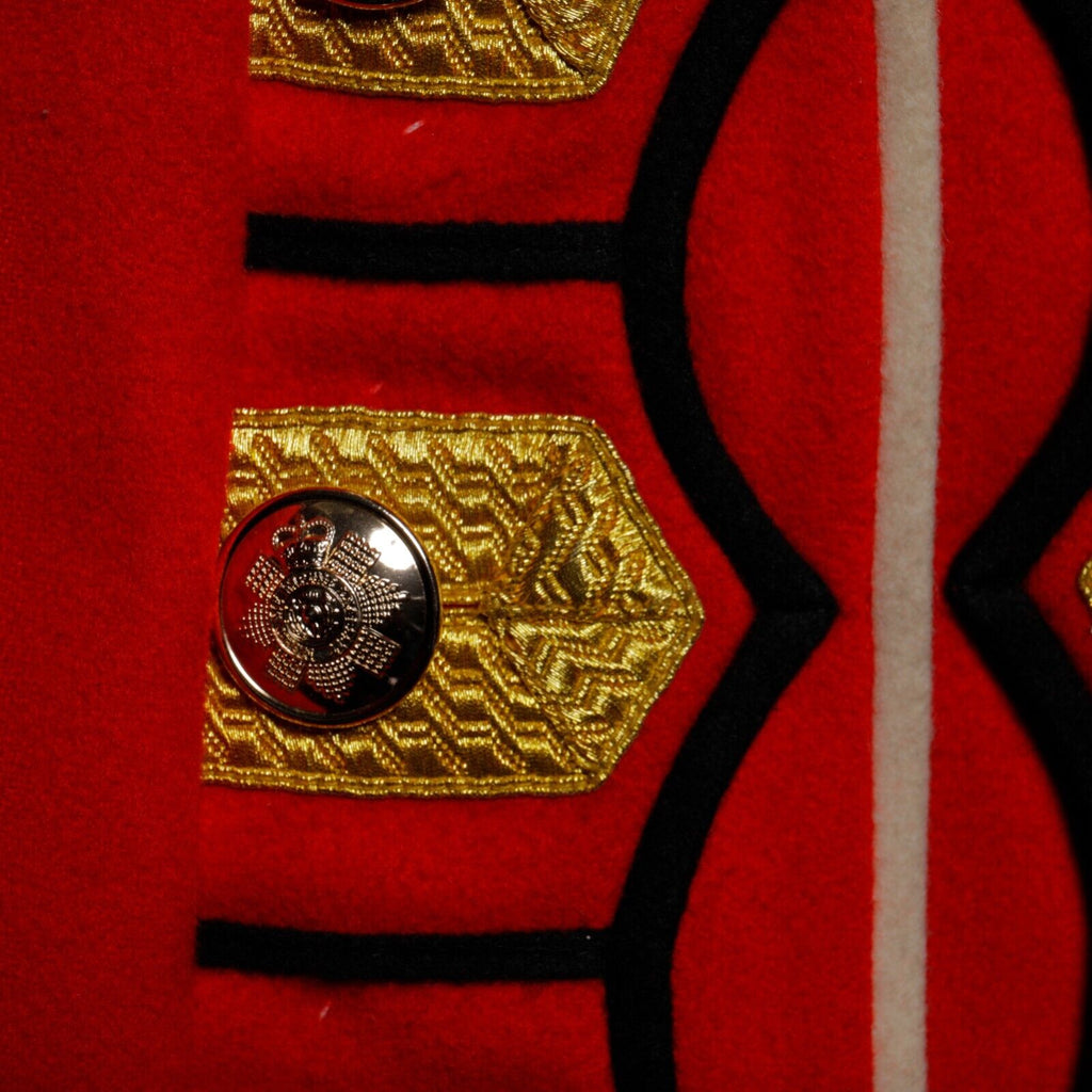 British Army Scots Guards Bandsman Sergeant Ceremonial Tunic - Size 39