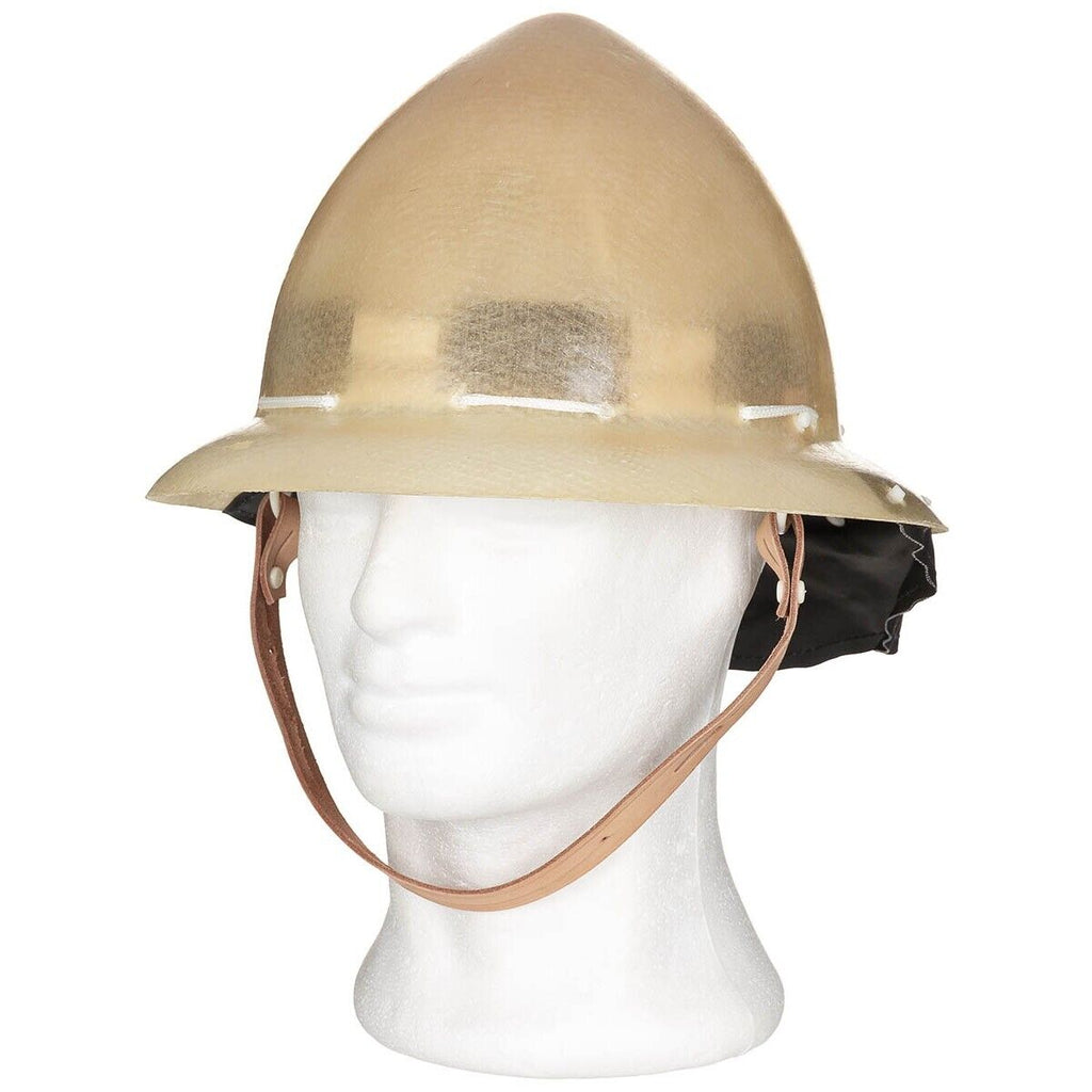 Czech Fire Fighter Helmet with chin strap