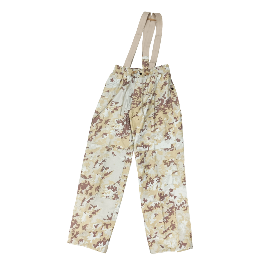 Italian Army Desert Vegetato Camo Waterproof Over Trousers NEW