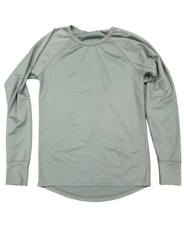 Dutch Army Grey Thermal Long Sleeve Shirt / Base Layer - T02