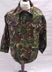 British Army DPM camouflage S95 Ripstop Field Jacket with heavy duty zips and 4 front pockets