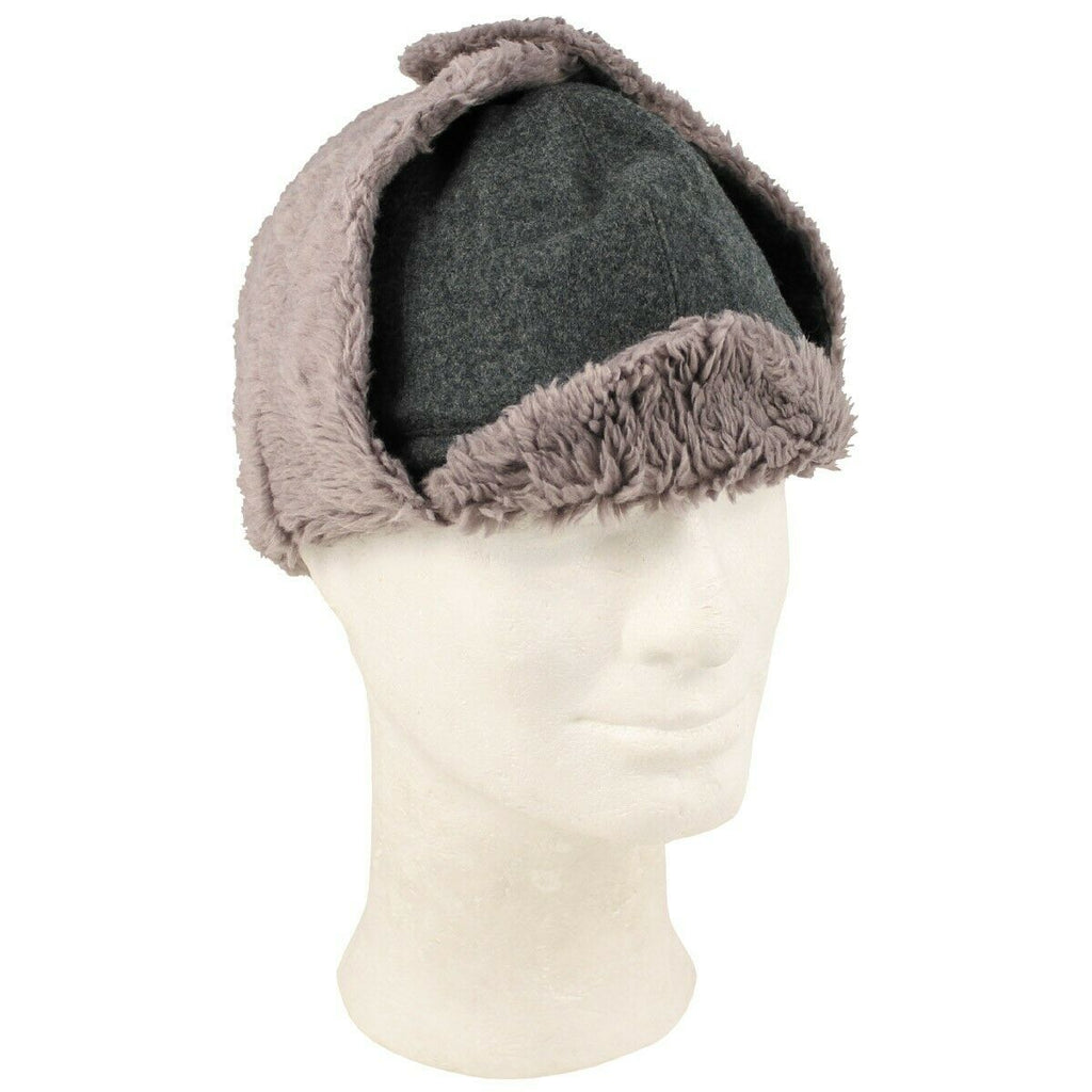Swiss Army Cold Weather Hat with ear and chin flaps