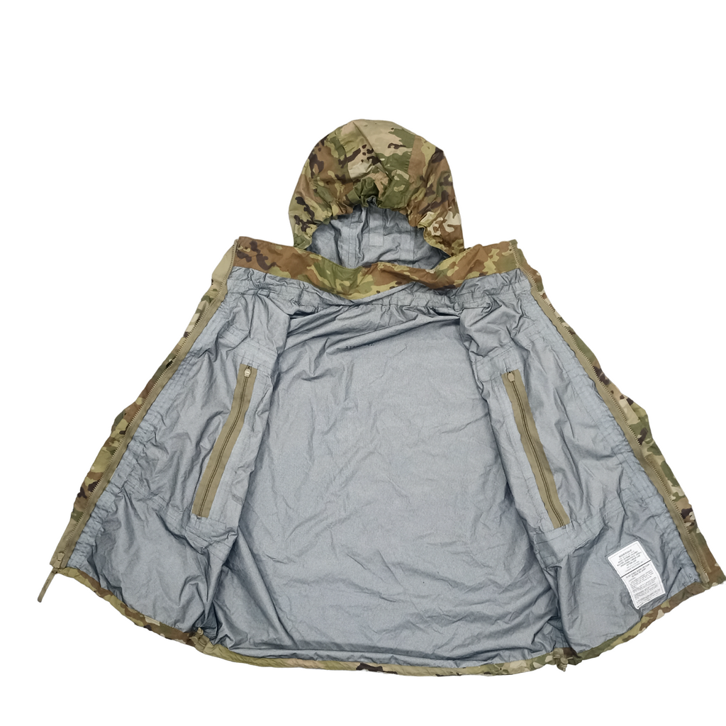 US Army GEN III Goretex Jacket ECWCS Mulitcam OCP Camo Grade 1 MED RE Pools Surplus Stores