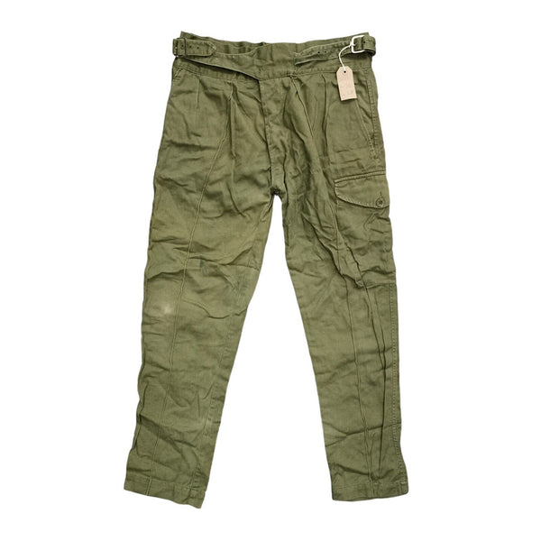 British Army '50 Pattern' Olive Green Jungle Trousers Gurkha Pants W30 L28[LC11]