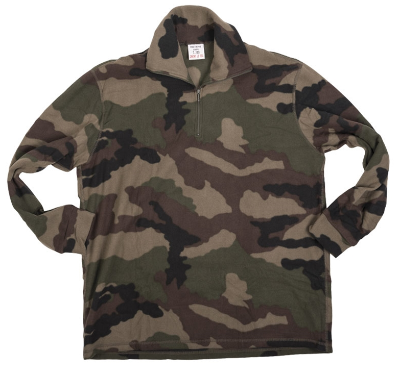 French Army CCE Thermal 1/4 Zip Fleece