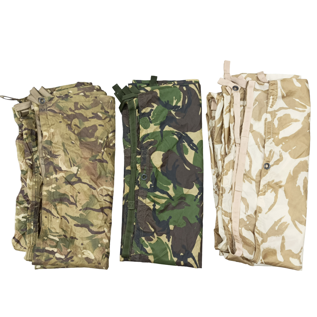 british dpm basha tarp British Army Waterproof Basha / Shelter / Tarp