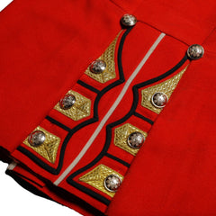 British Army Scots Guards Bandsman Sergeant Ceremonial Tunic - Size 39