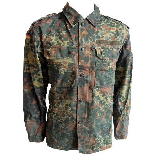 German Army Flecktarn Field Shirt / Lightweight Jacket
