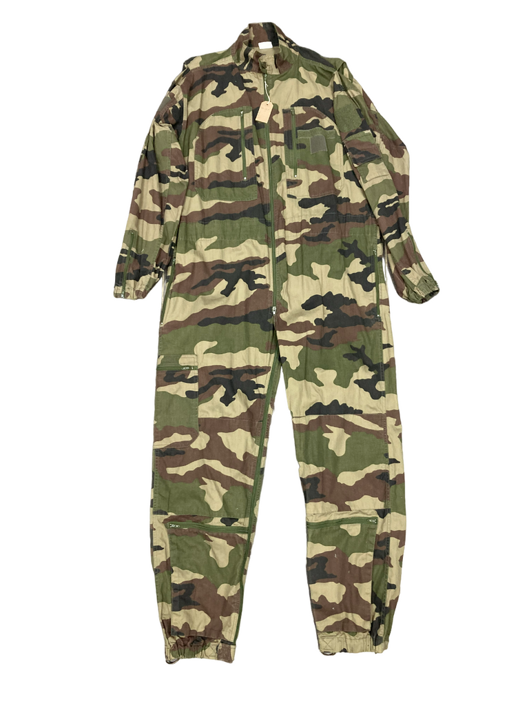French Army CCE Woodland Camouflage Overalls full zip