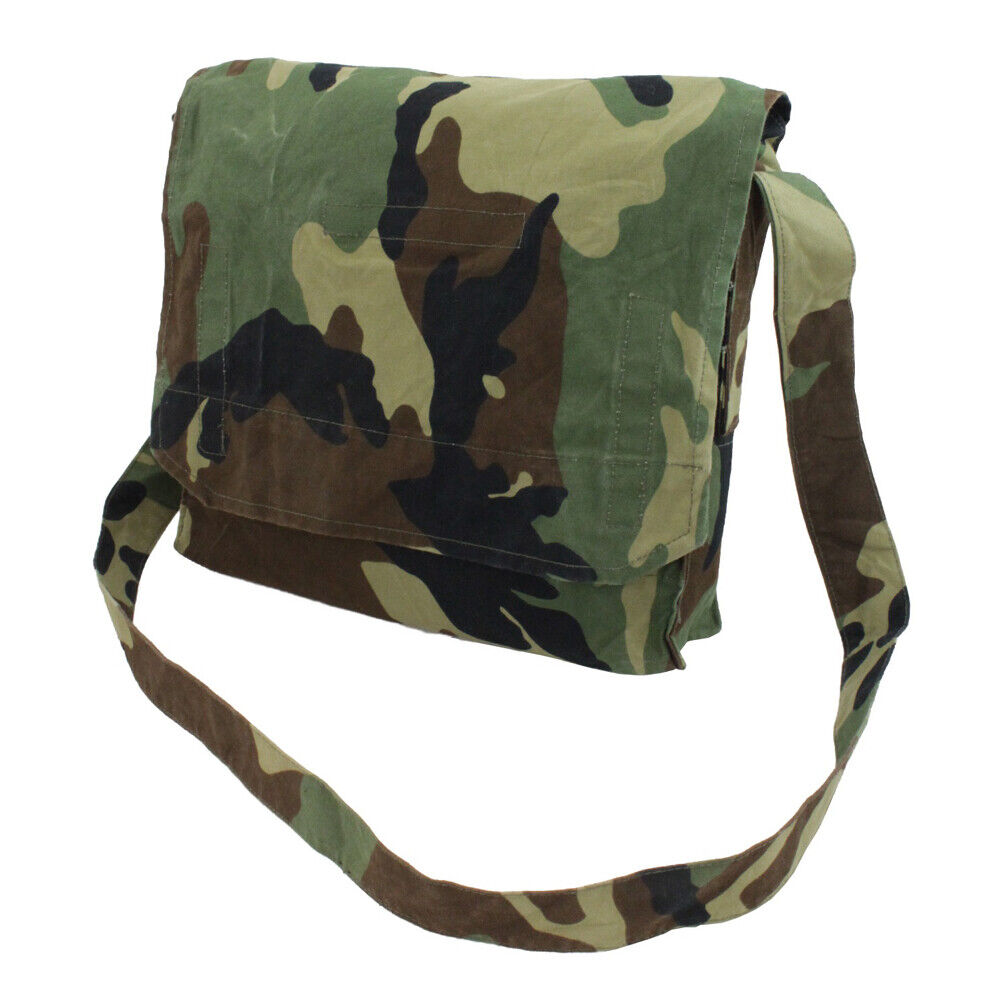 Croatian Army Woodland Camo Shoulder Bag
