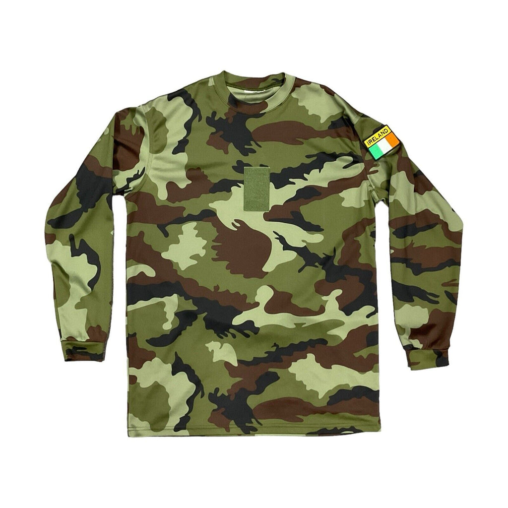 Irish Defence Forces Operational DPM Shirt Long Sleeve Wicking Baselayer [JR229]