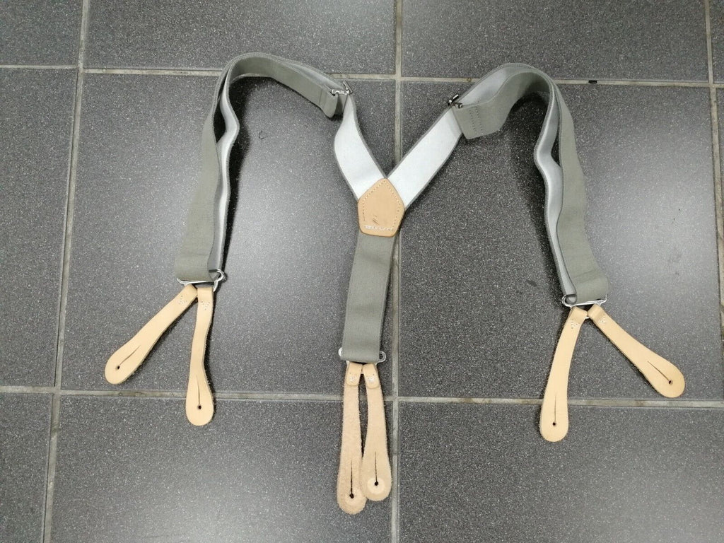 WWI WWII UK BRITISH Army TROUSER BRACES Suspenders - White Cotton Web -  Allmadeups | Trouser braces, Braces suspenders, Suspenders
