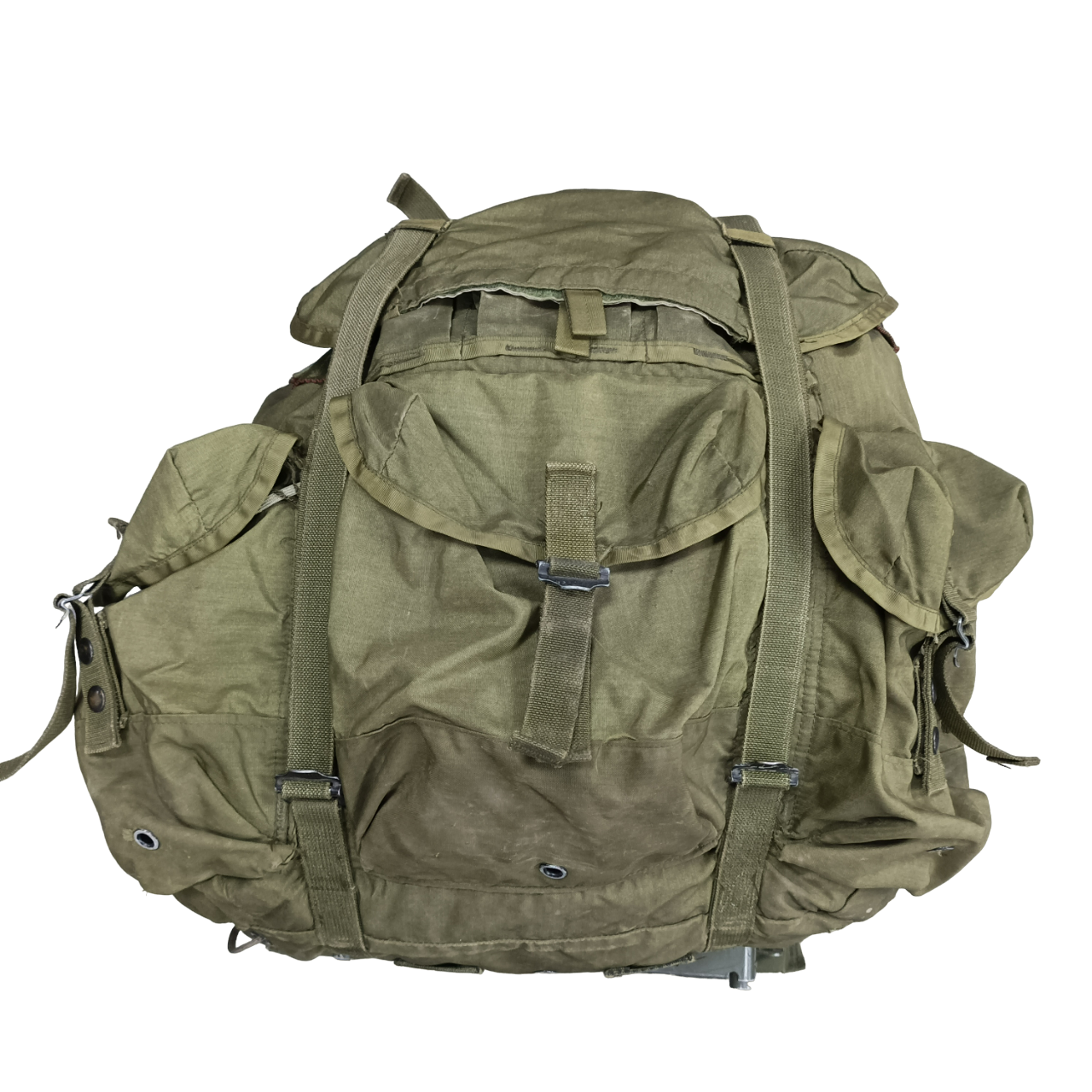 US Army Alice Pack Metal Frame Bushcraft Nylon Rucksack Vietnam [JS10 ...