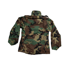 US Army M65 Field Combat Jacket 1991 M81 Woodland Camo SML - REG [M65B]
