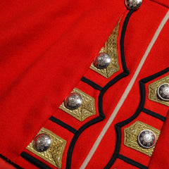 British Army Scots Guards Bandsman Sergeant Ceremonial Tunic  - Size 42