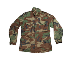 US Army M65 Field Combat Jacket M81 Woodland Camo MED - LONG [M65K]