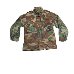 US Army M65 Field Combat Jacket 1987 M81 Woodland Camo MED - REG [M65F]