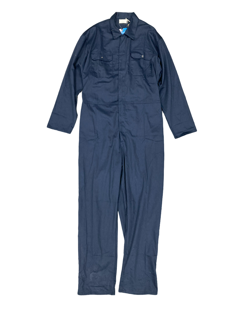 Navy Blue Boilersuit with collar and chest pockets