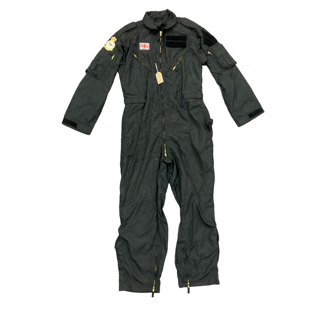 RAF Black Coveralls Flight Suit Typhoon Display Team 29 SQUADRON 180/120 [OA077]