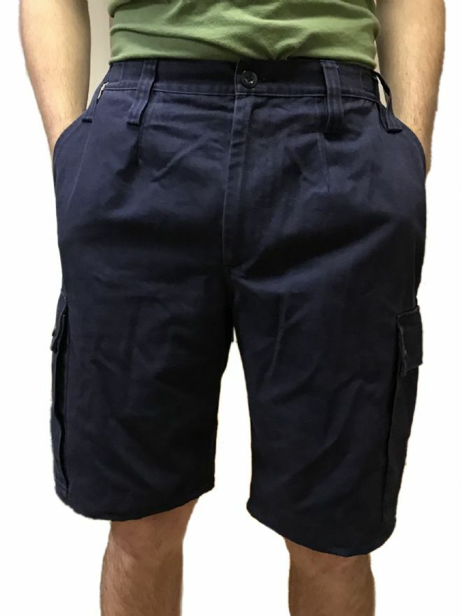 Dutch Army Navy Blue Cargo Shorts