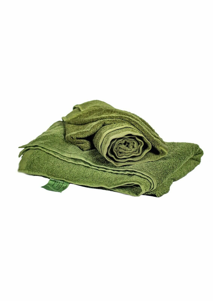 British Army Large Green Microfibre Combat Towel