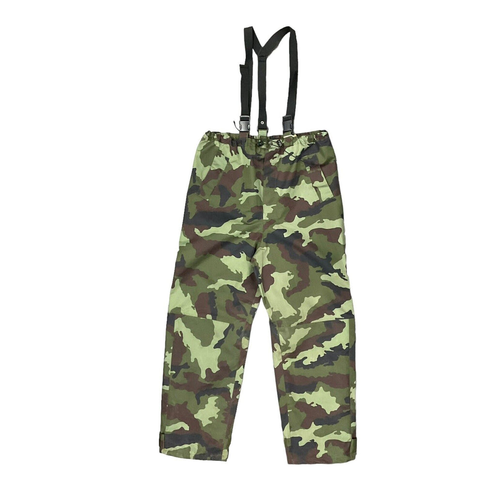 Irish Defence Force Camo Waterproof Trousers MVP Rainsuit W36 L30 [LF16]