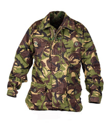 British Army DPM camouflage S95 Ripstop Field Jacket with heavy duty zips and 4 front pockets