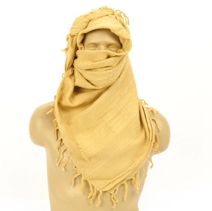 British Army Desert Shemagh / keffiyeh scarf - Made of cool and breathable fabric