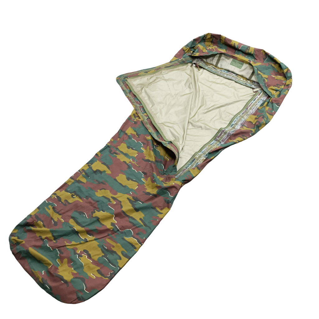 Belgian Army Jigsaw Camouflage Goretex Bivi Bag Sleep System Pools Surplus Stores