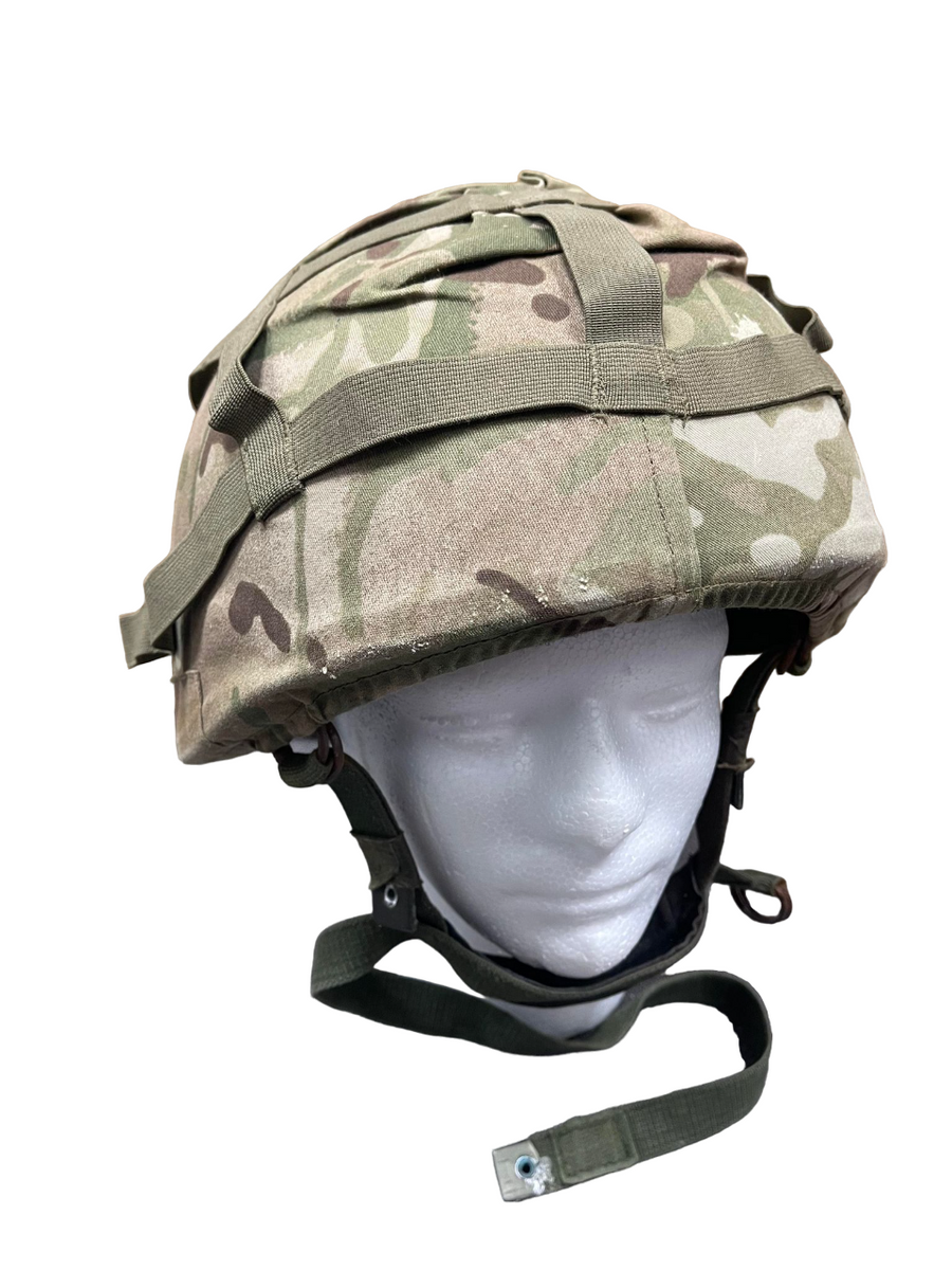 British Army MK6a Combat Helmet & MTP Cover - Size Large [JH01] – Pools ...