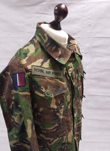 British Army DPM camouflage S95 Ripstop Field Jacket with heavy duty zips and 4 front pockets