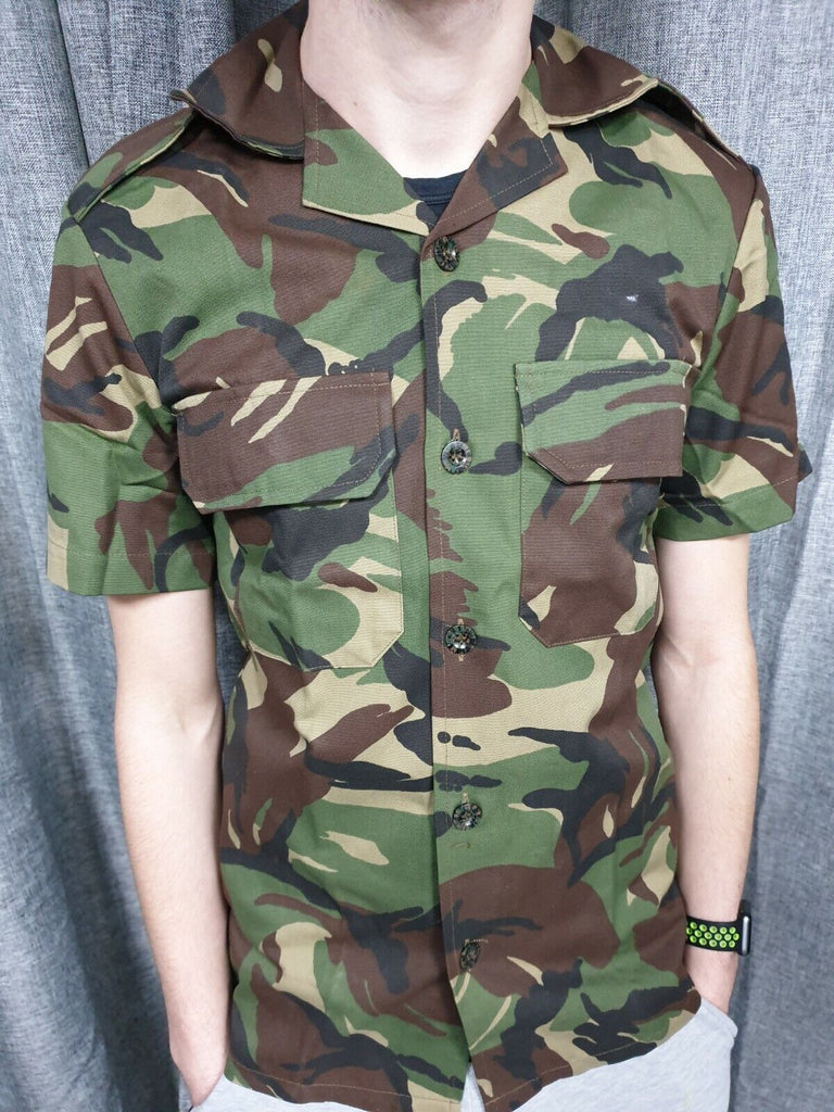 South African Army DPM Shirt with shoulder epaulettes and chest pockets