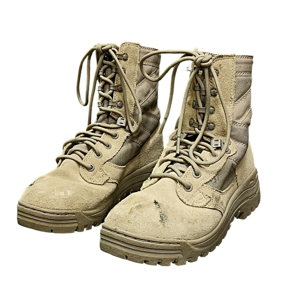 Magnum Amazon 5 Tan Suede Warm Weather Desert Combat Boots - UK Size 5M [JN37]