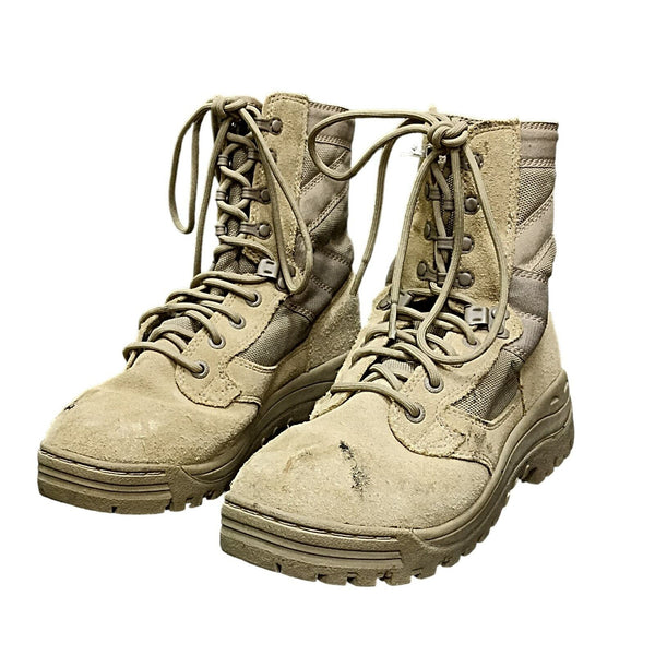 Magnum Amazon 5 Tan Suede Warm Weather Desert Combat Boots UK Size 5 Pools Surplus Stores