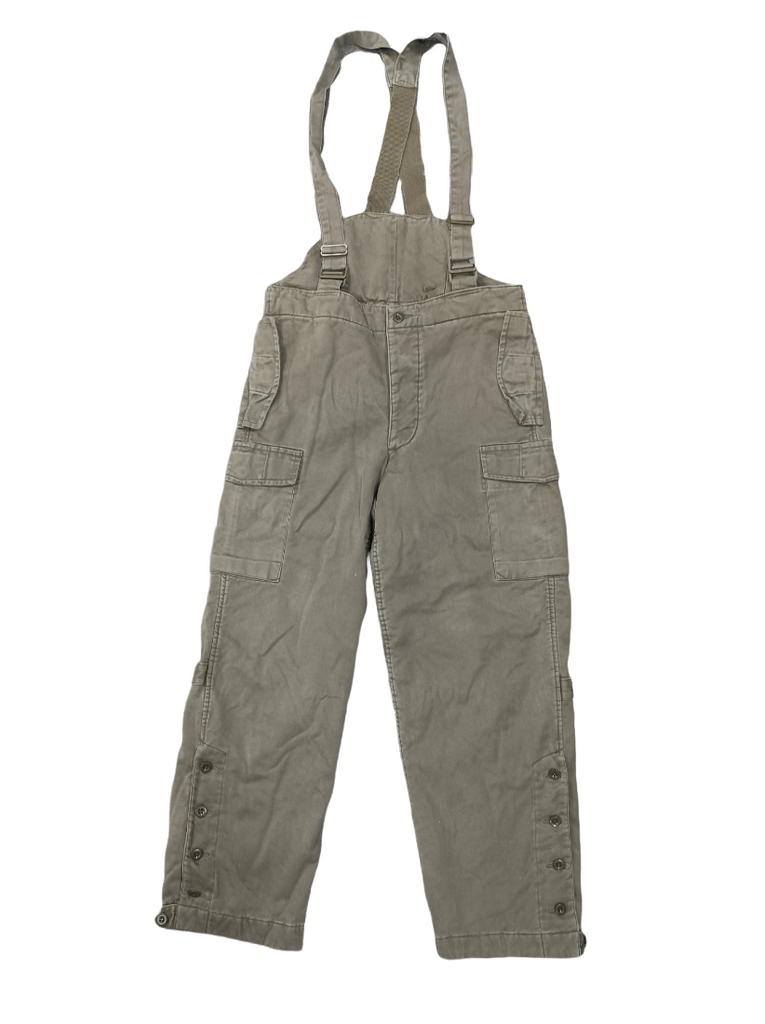Genuine Austrian Army Quilted Thermal Combat Trousers With Straps
