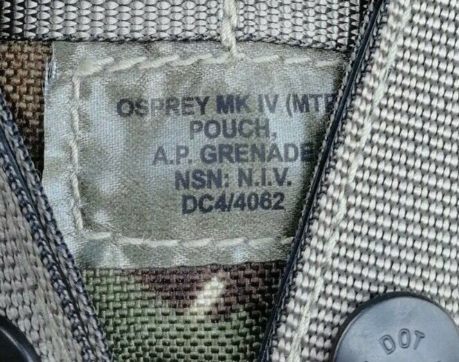 British Army OSPREY MkIV MTP Molle Pouches - Full Range