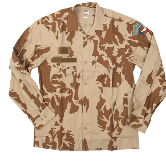 Czech Army M95 Desert Camo Combat Shirt