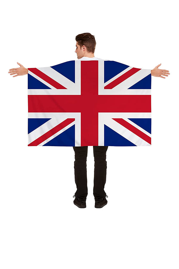 Union Jack Flag Cape (5ft x 3ft)