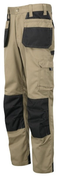TuffStuff Sand Excel Work Trouser with kneepad pockets and side pockets